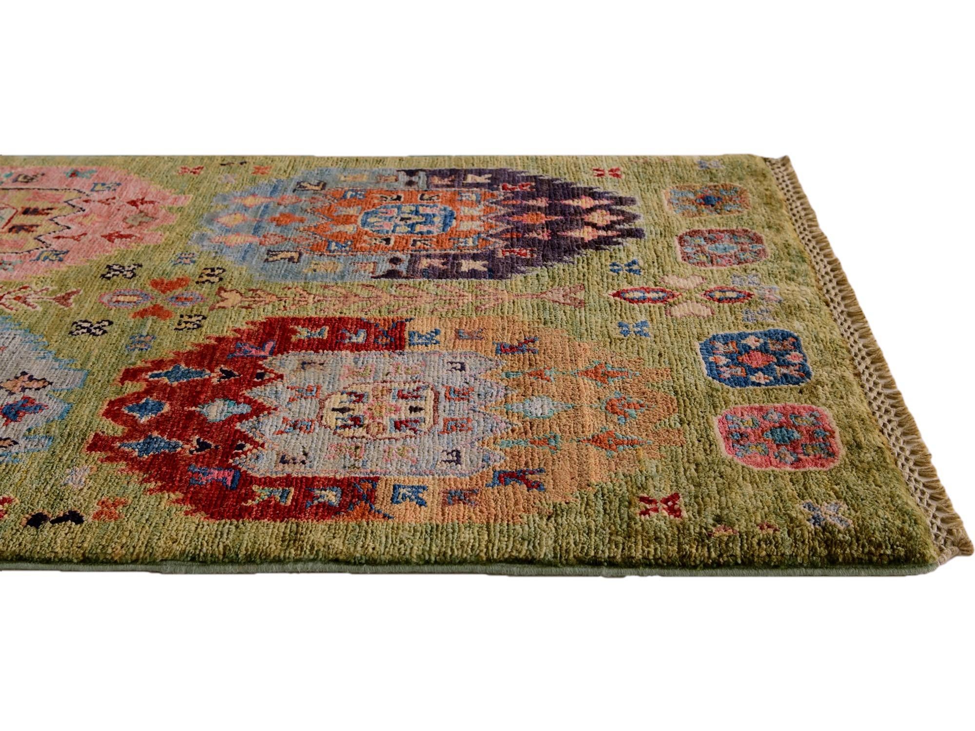 1' 10 x 3' 4 Hand Knotted Ariana Ziegler Rug