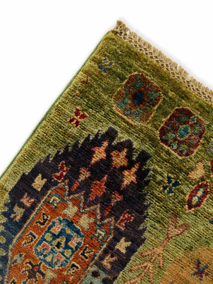 1' 10 x 3' 4 Hand Knotted Ariana Ziegler Rug