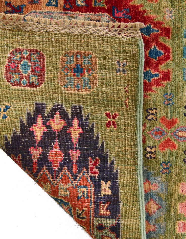 Detail image of 1' 10 x 3' 4 Hand Knotted Ariana Ziegler Rug