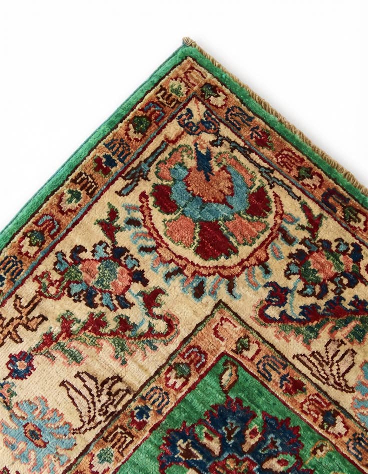 Detail image of 5' 2 x 6' 7 Hand Knotted Ariana Ziegler Rug