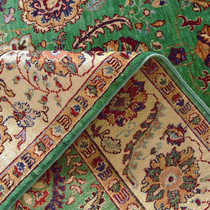 5' 2 x 6' 7 Hand Knotted Ariana Ziegler Rug