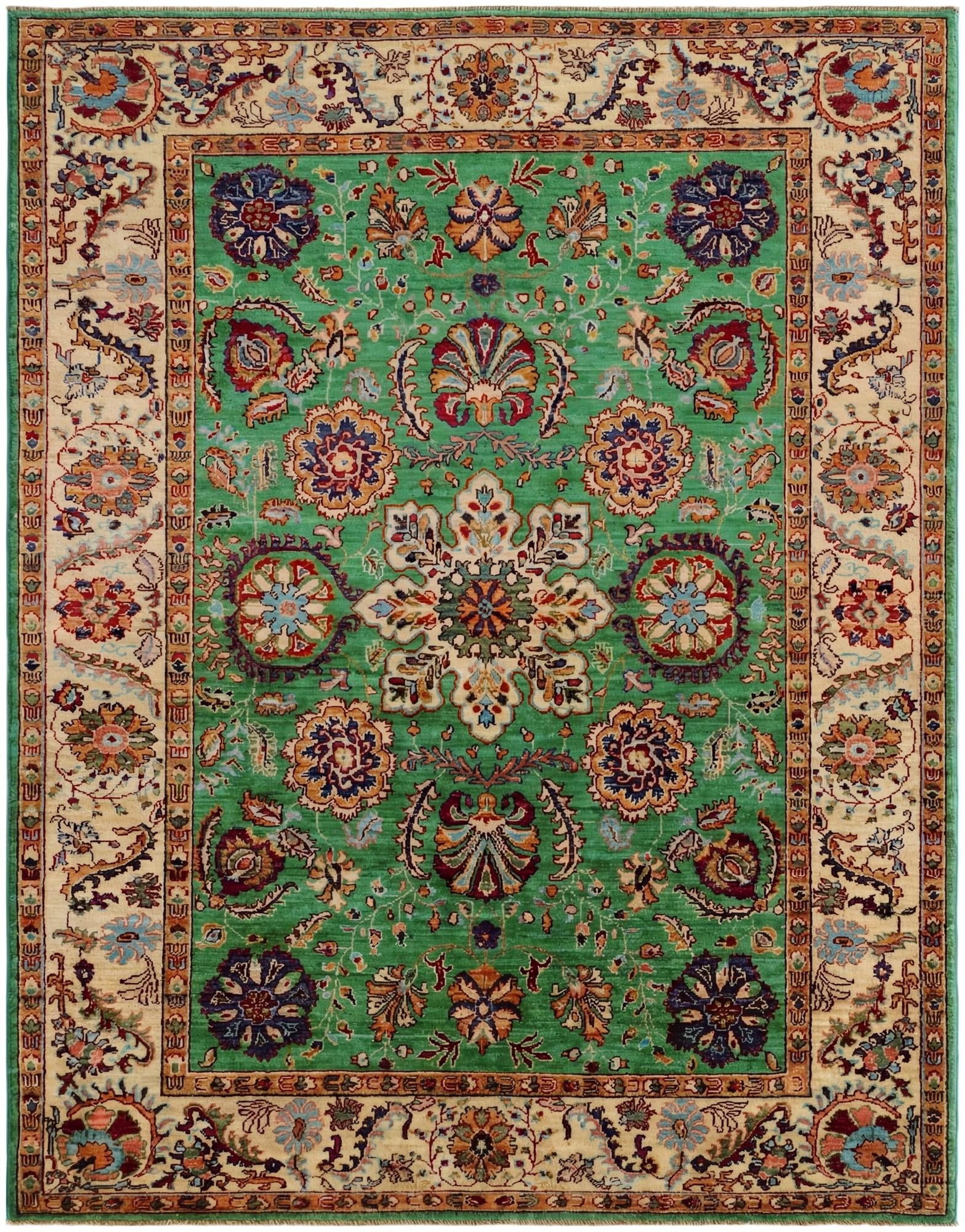 5' 2 x 6' 7 Hand Knotted Ariana Ziegler Rug