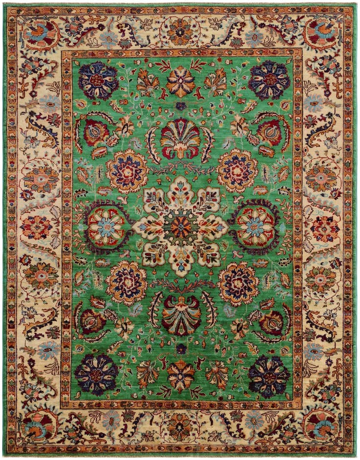 Detail image of 5' 2 x 6' 7 Hand Knotted Ariana Ziegler Rug