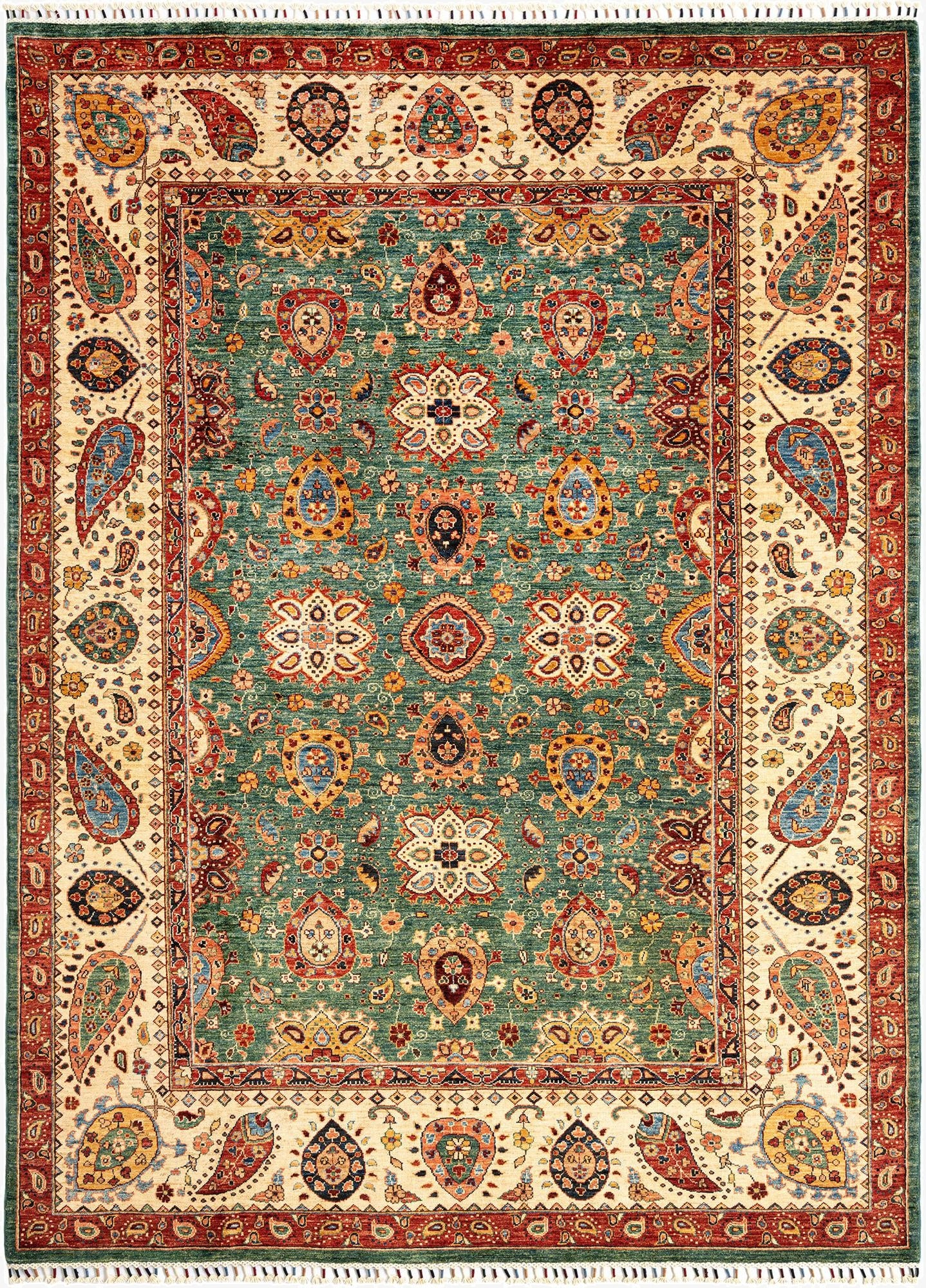7' x 9' 9 Ariana Ziegler Wool Rug