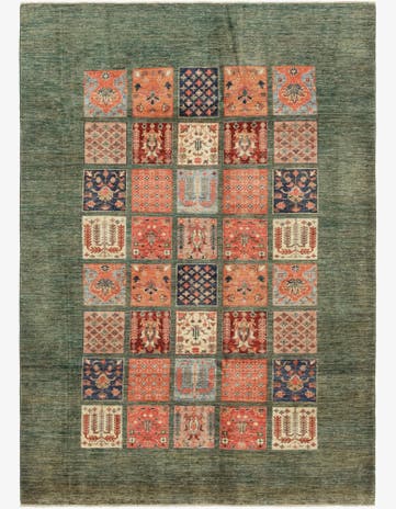 5' 9 x 8' 2 Hand Knotted Ariana Ziegler Rug