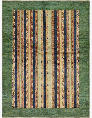 5' 8 x 7' 9 Hand Knotted Ariana Ziegler Rug