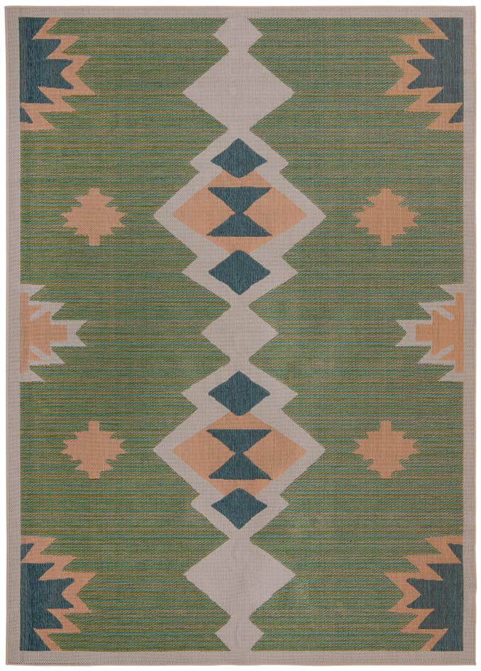 Detail image of 9' x 12' Easy-Clean Baja Indoor / Outdoor Rug