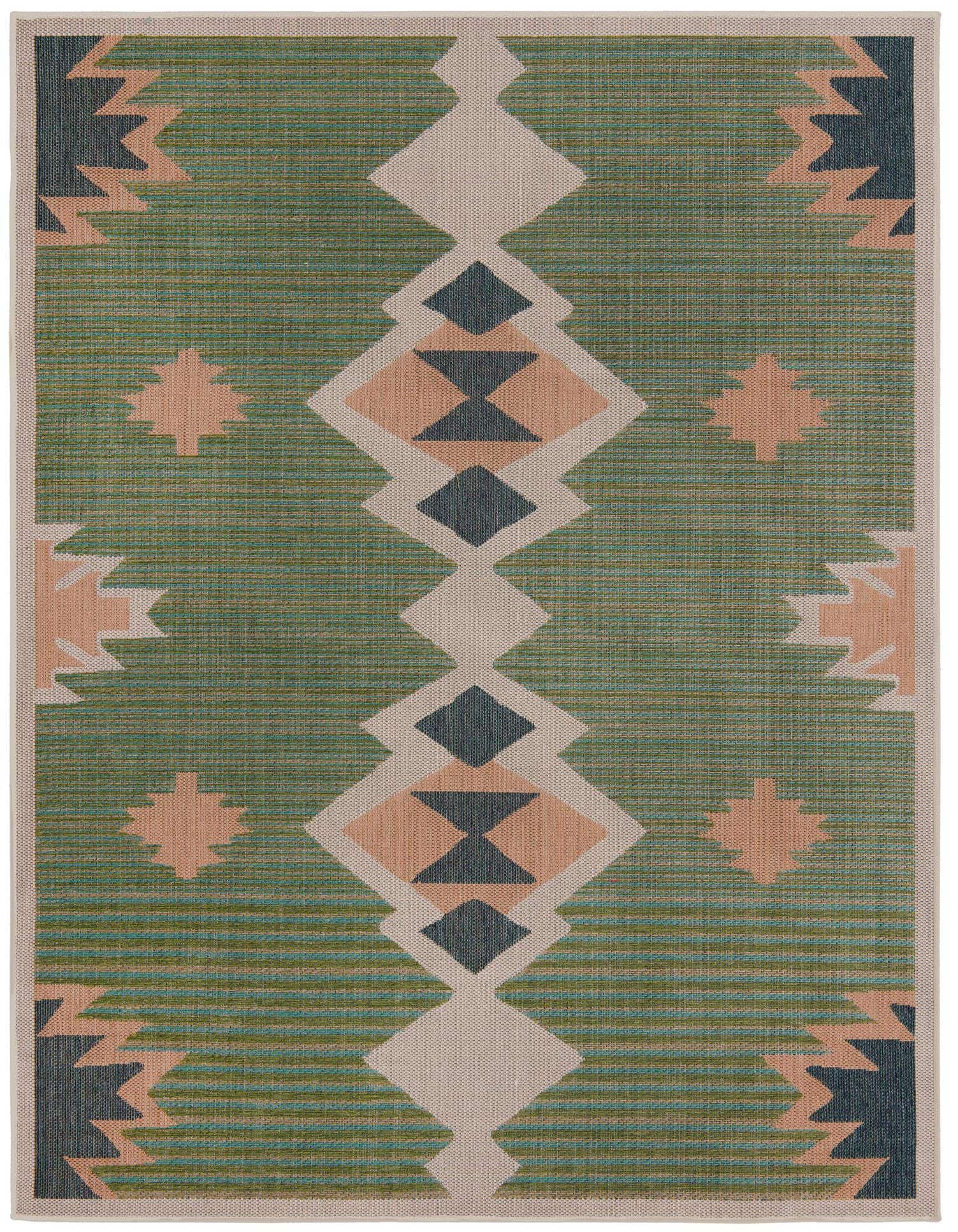 7' 10 x 10' Easy-Clean Baja Indoor / Outdoor Rug