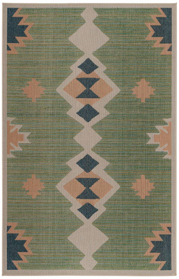Detail image of 6' x 9' Easy-Clean Baja Indoor / Outdoor Rug