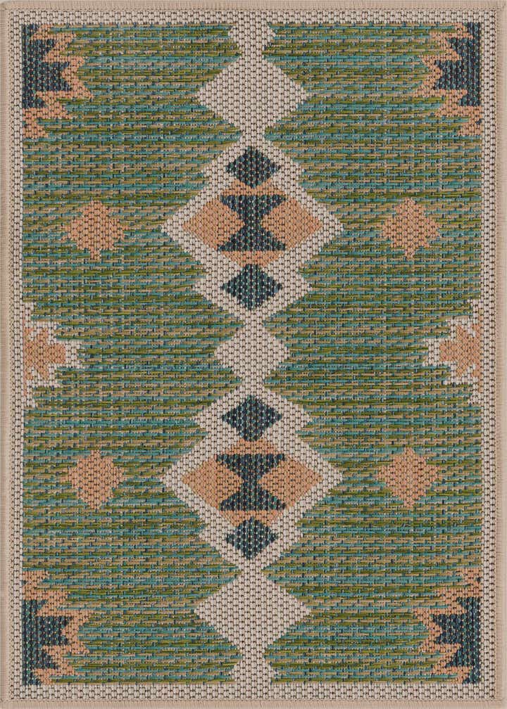 2' x 3' Easy-Clean Baja Indoor / Outdoor Rug