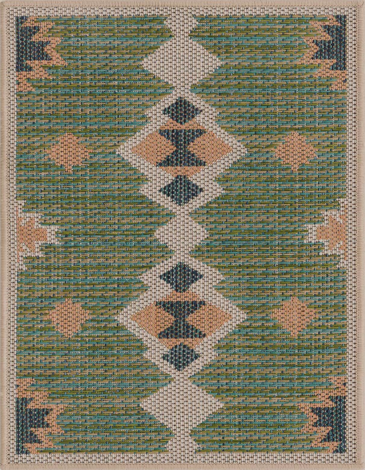 2' x 3' Easy-Clean Baja Indoor / Outdoor Rug