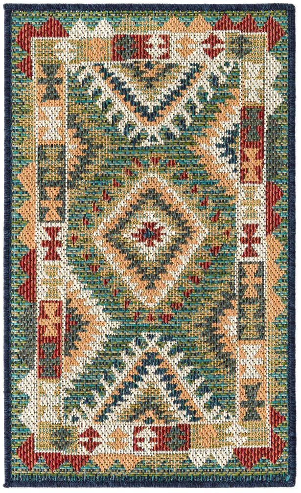 2' x 3' Easy-Clean Baja Indoor / Outdoor Rug
