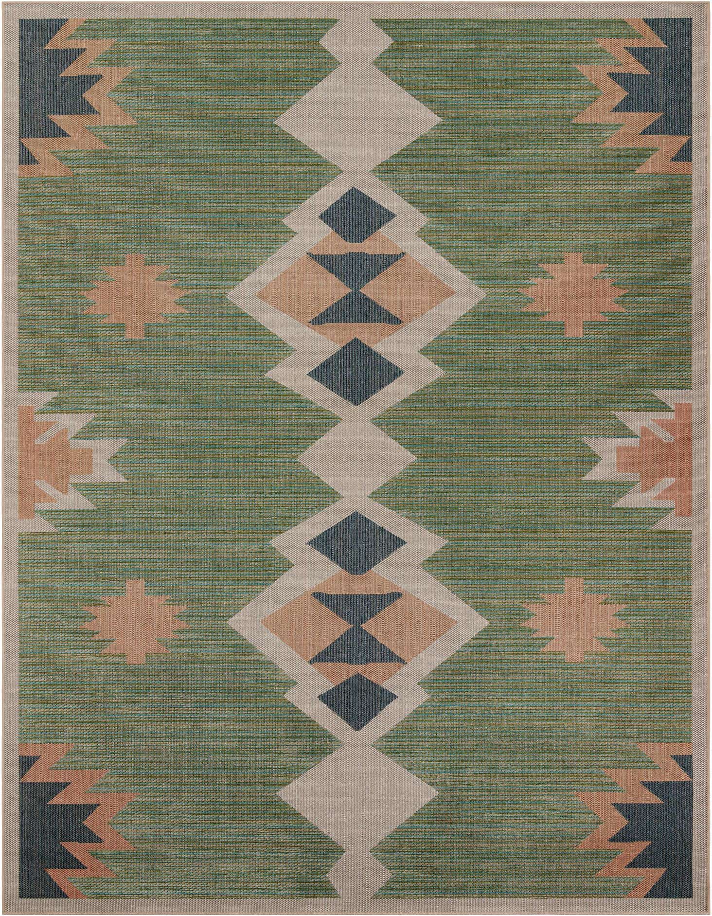 10' x 13' Easy-Clean Baja Indoor / Outdoor Rug