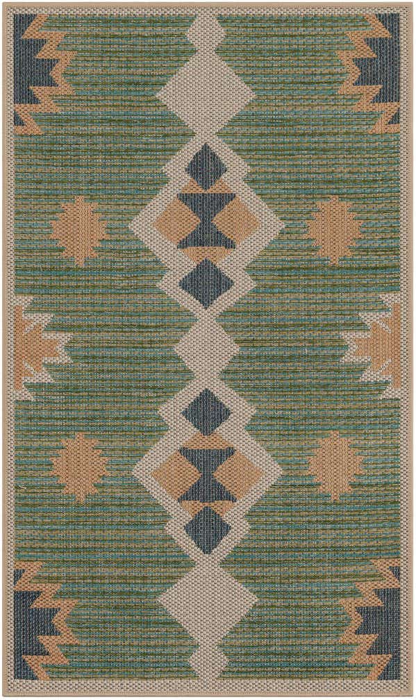 3' 1 x 5' 1 Easy-Clean Baja Indoor / Outdoor Rug