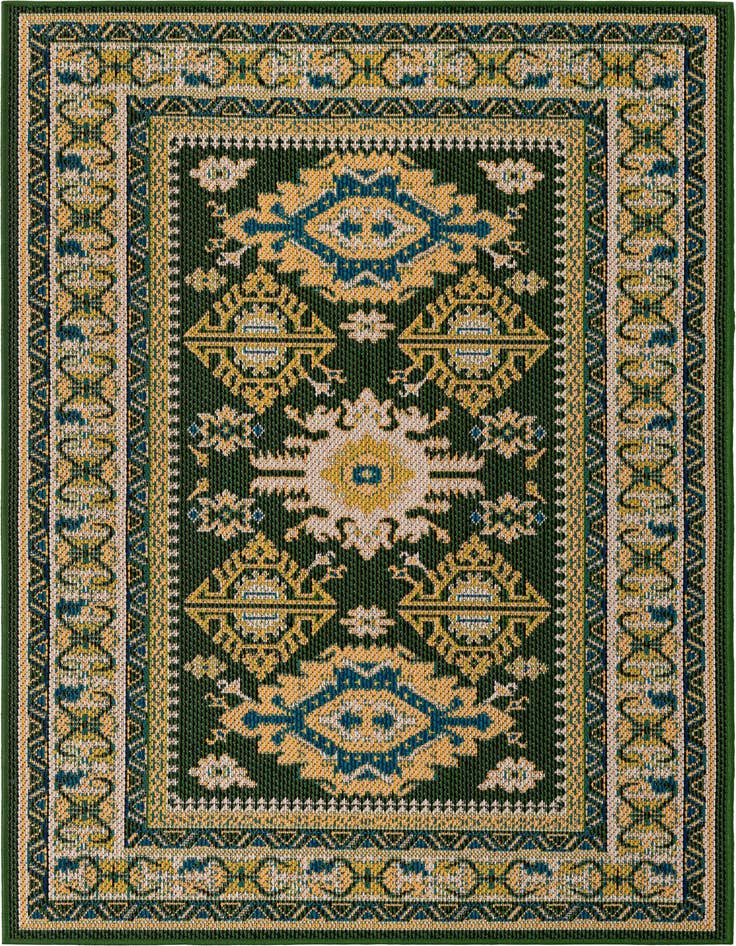 Detail image of 4' x 6' Easy-Clean Baja Indoor / Outdoor Rug