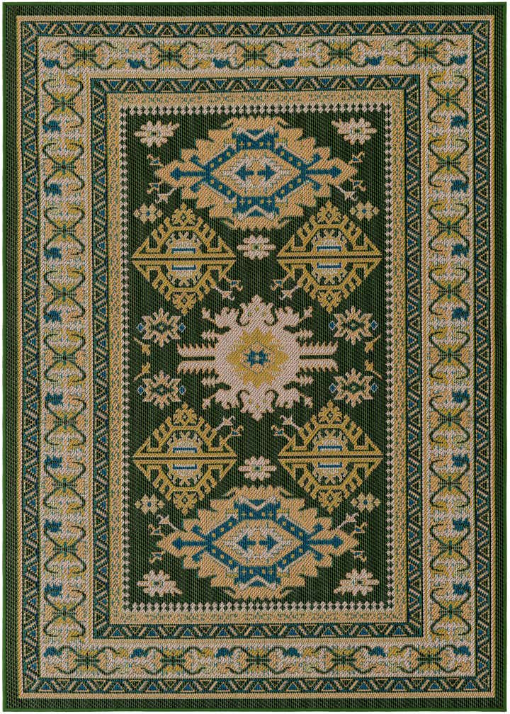 5' 3 x 8' Easy-Clean Baja Indoor / Outdoor Rug