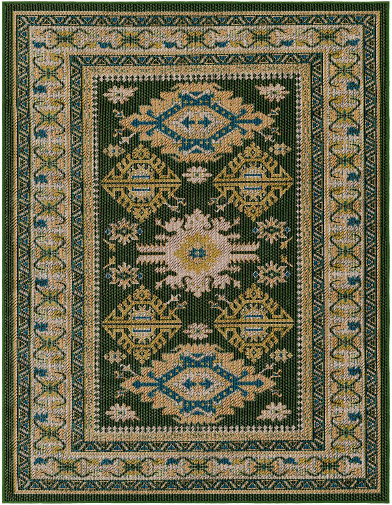 5' 3 x 8' Easy-Clean Baja Indoor / Outdoor Rug