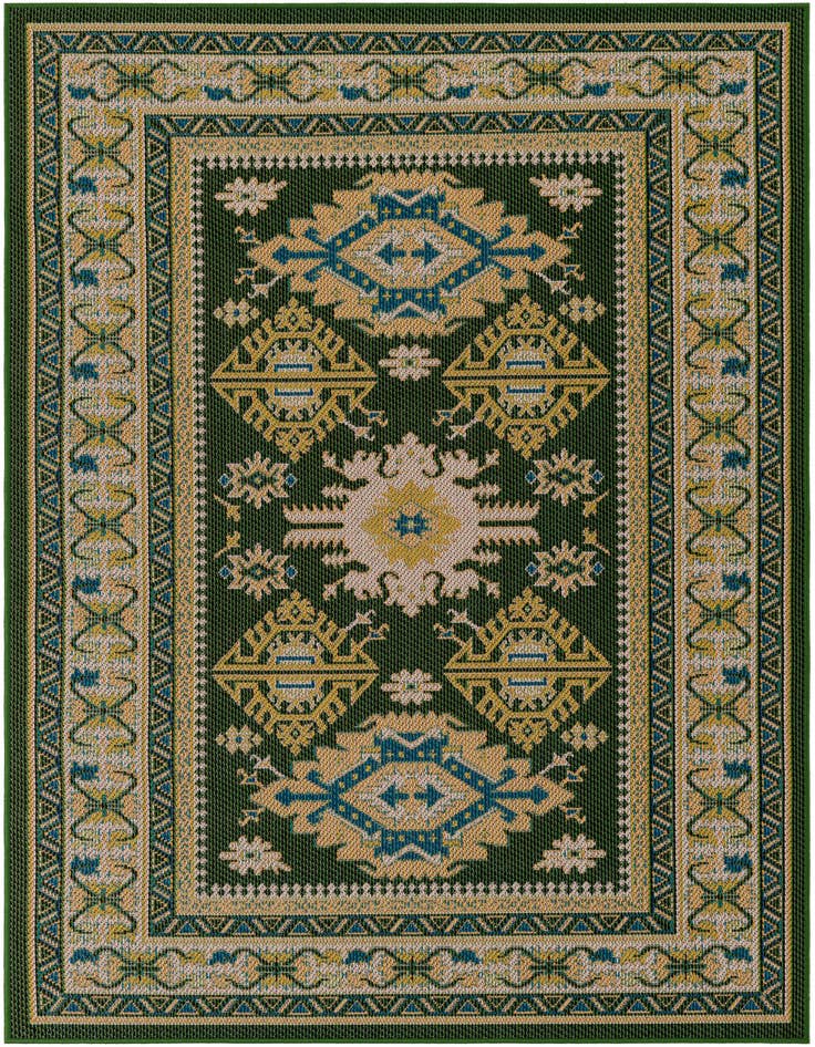 Detail image of 5' 3 x 8' Easy-Clean Baja Indoor / Outdoor Rug