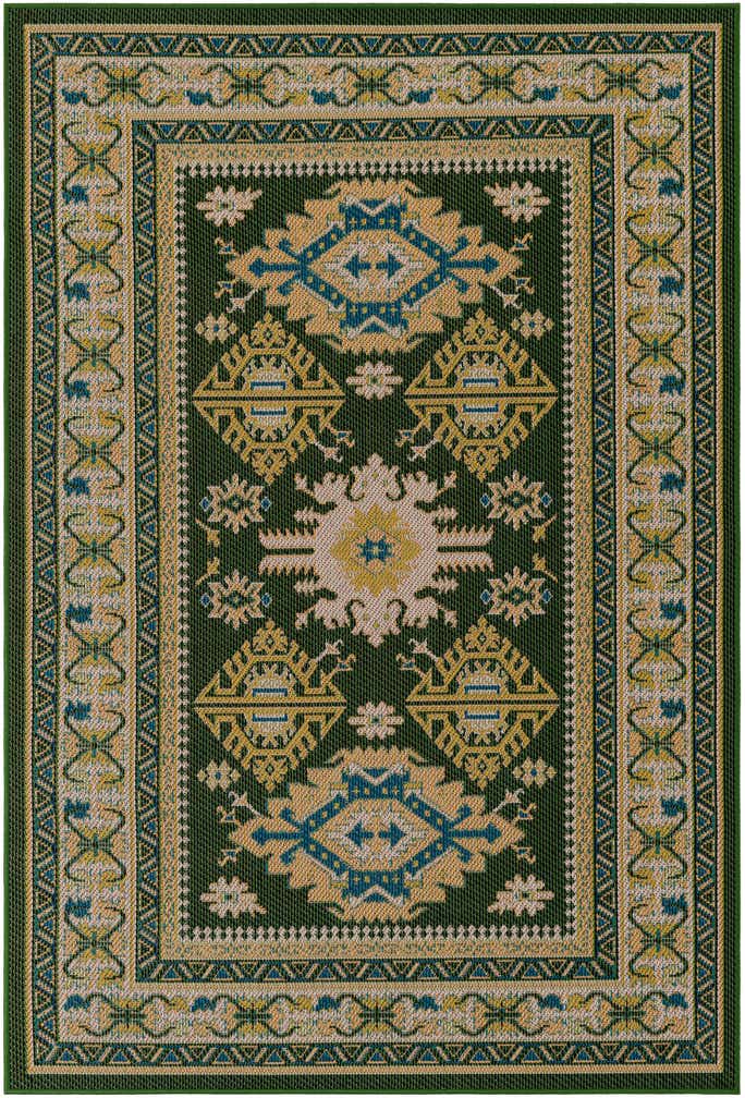 5' 3 x 8' Easy-Clean Baja Indoor / Outdoor Rug