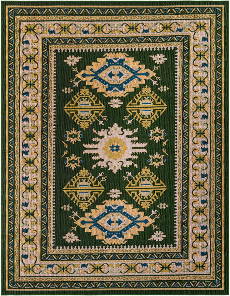Detail image of 9' x 12' Easy-Clean Baja Indoor / Outdoor Rug