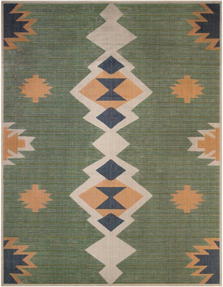 Detail image of 12' x 16' Easy-Clean Baja Indoor / Outdoor Rug