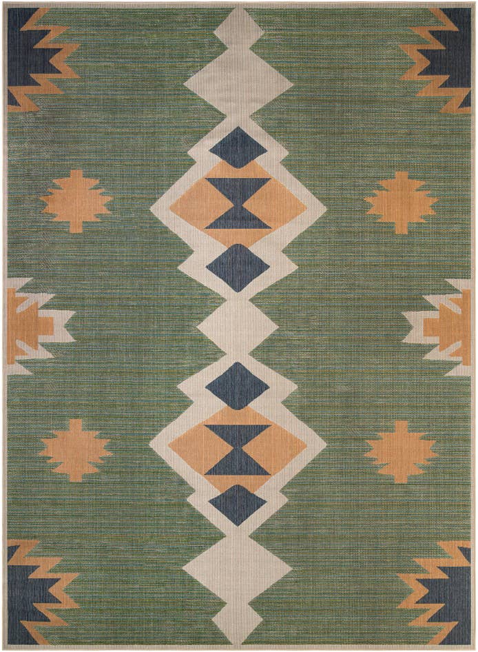Detail image of 12' x 16' Easy-Clean Baja Indoor / Outdoor Rug