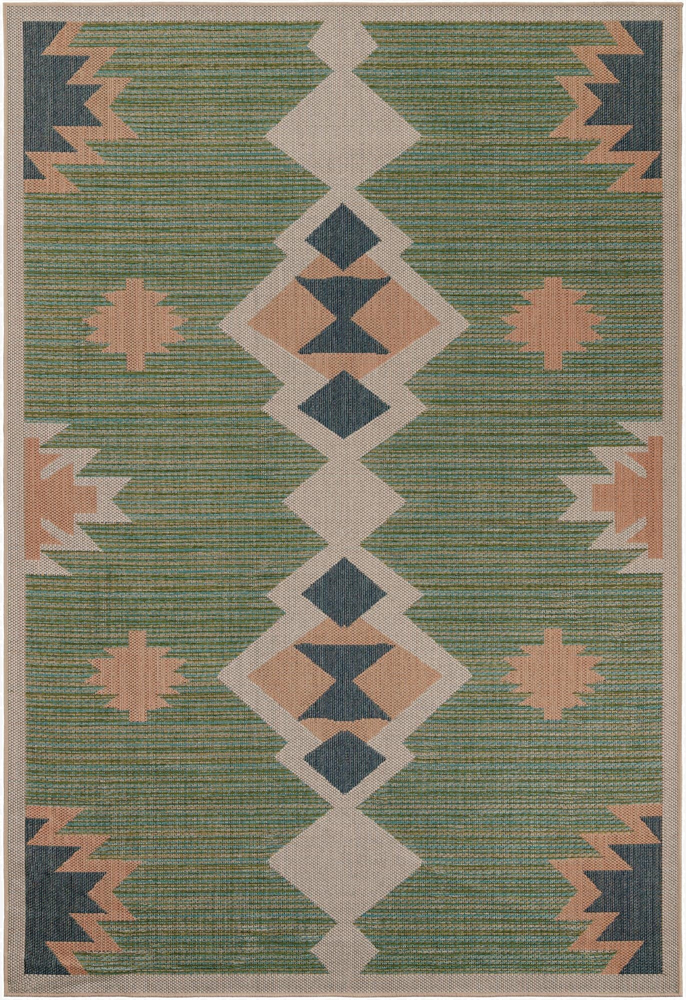 Primary image 7' x 10'  Washable Baja Indoor / Outdoor Rug