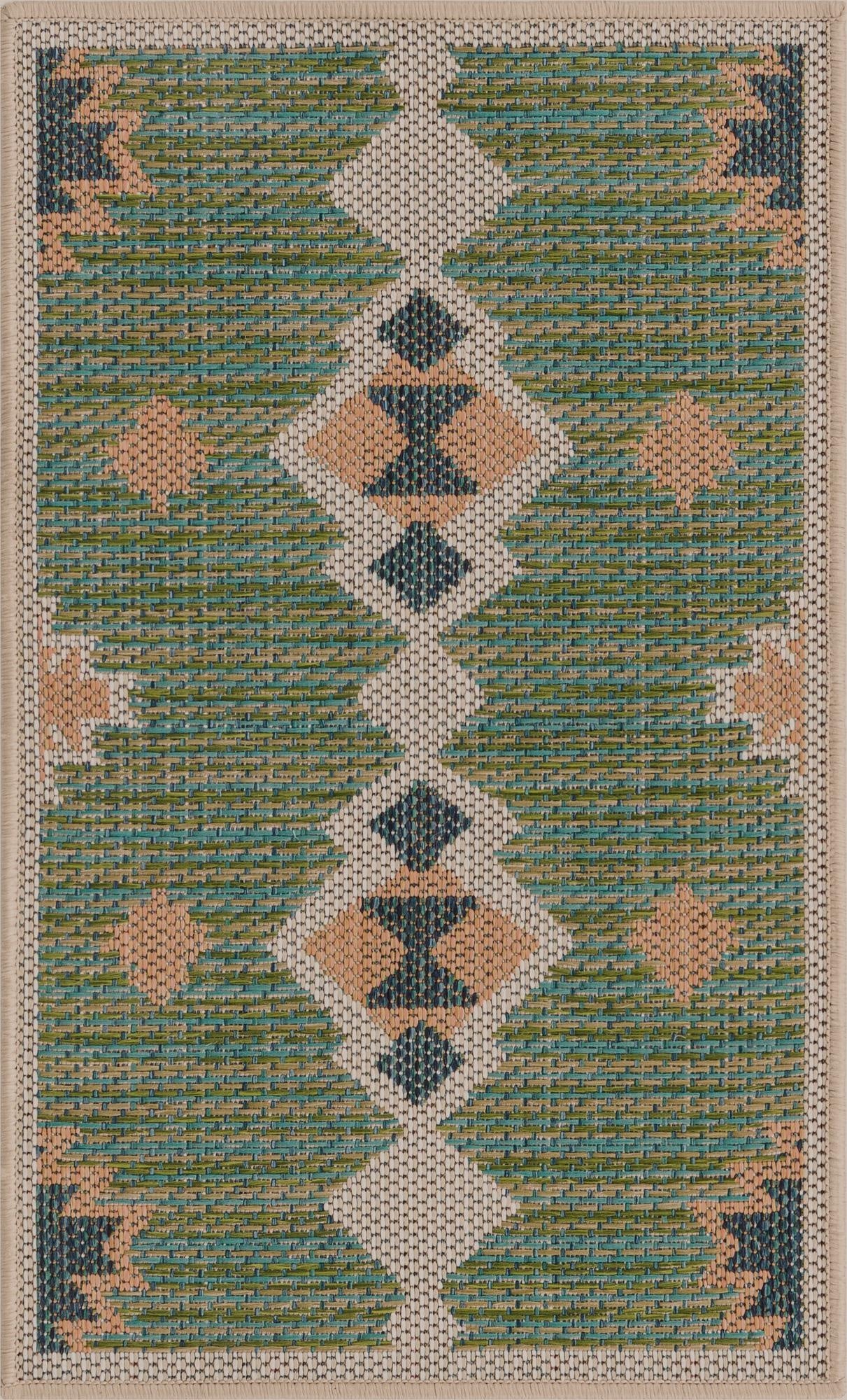 2' x 3'  Washable Baja Indoor / Outdoor Rug