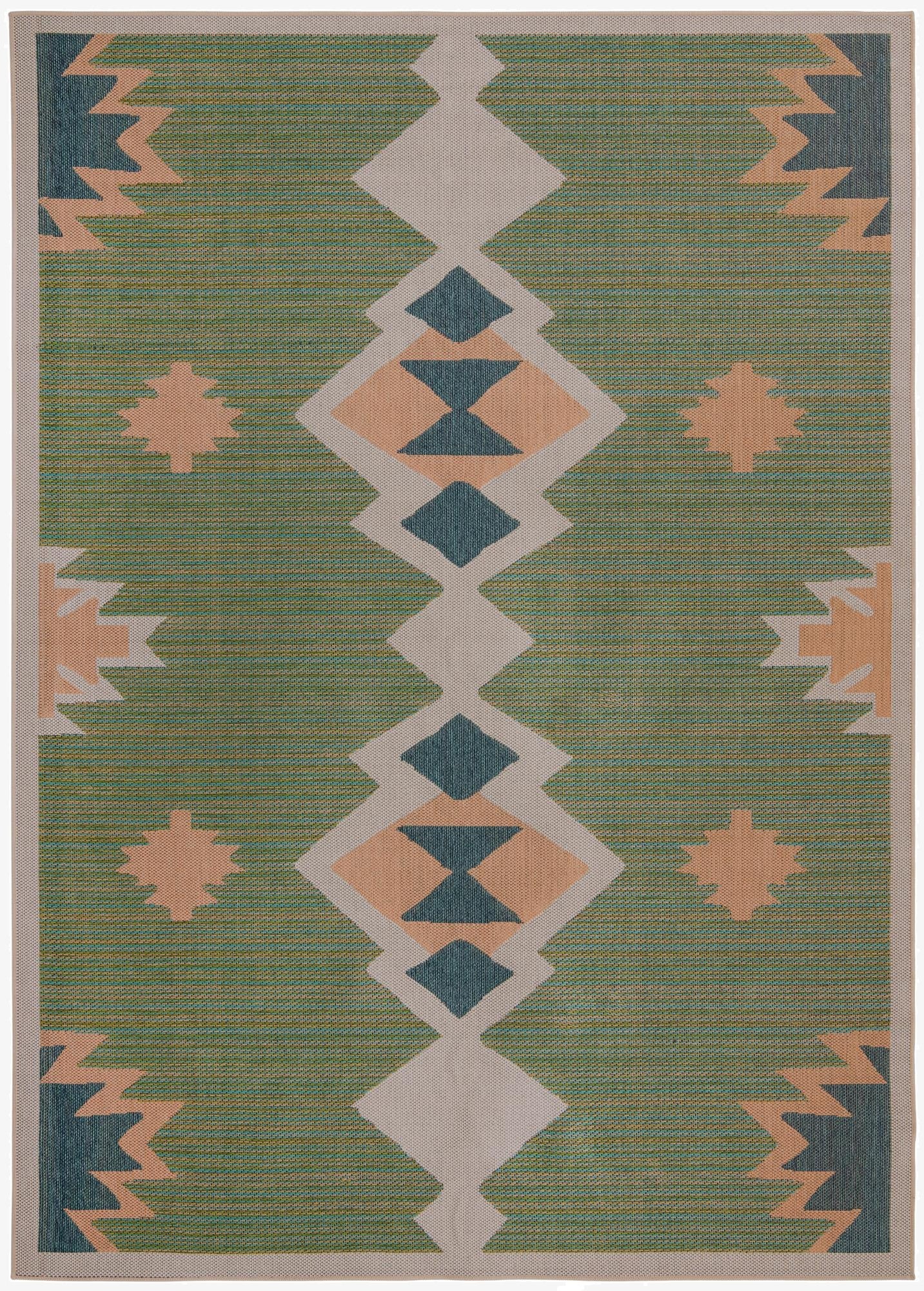 9' x 12'  Washable Baja Indoor / Outdoor Rug