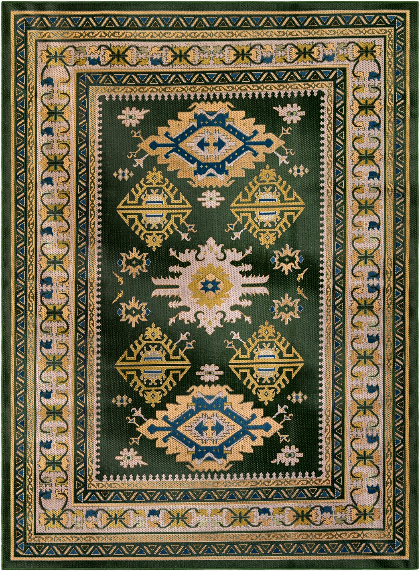 9' x 12'  Washable Baja Indoor / Outdoor Rug