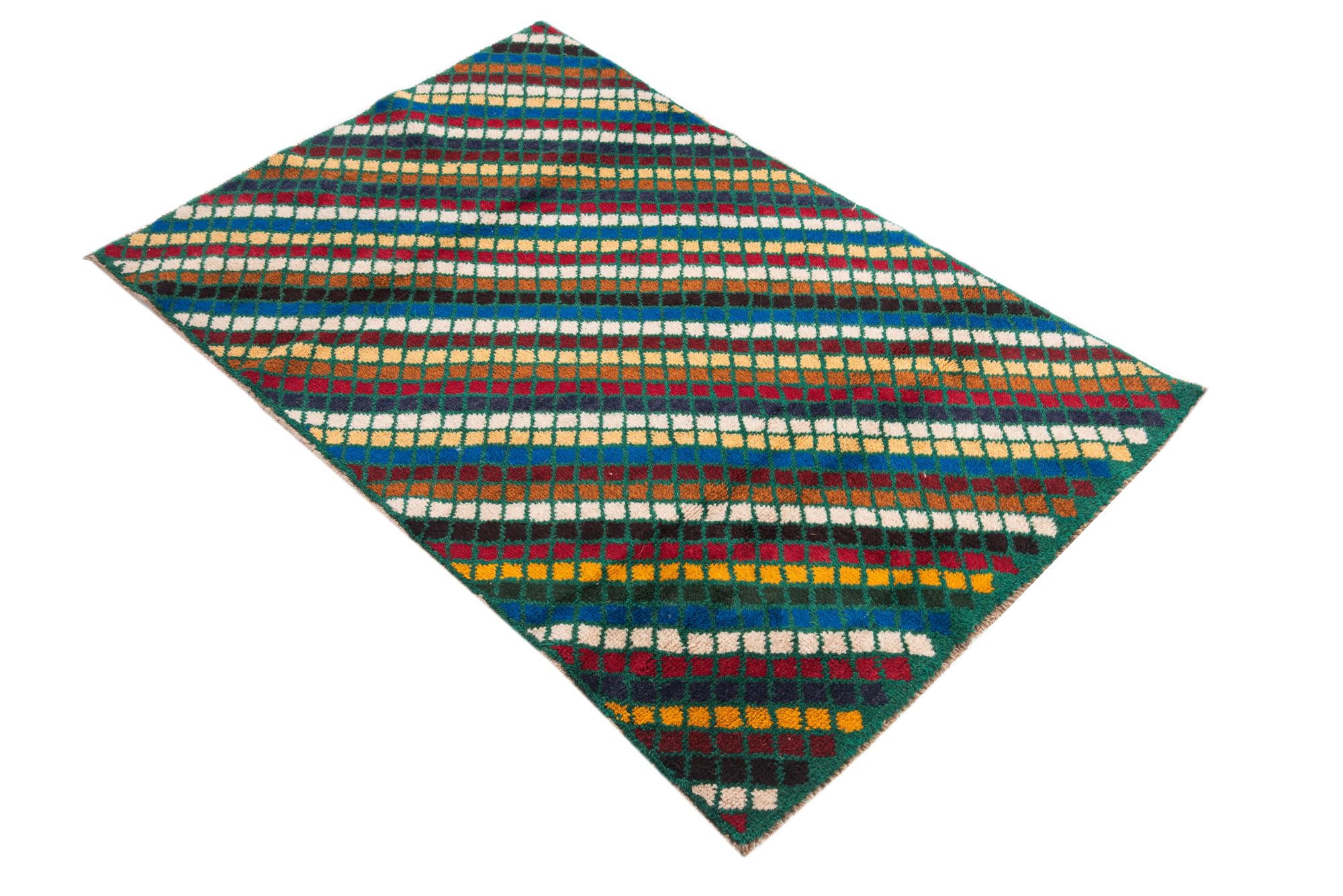 2' 10 x 4' 4 Hand Knotted Balouch Wool Rug