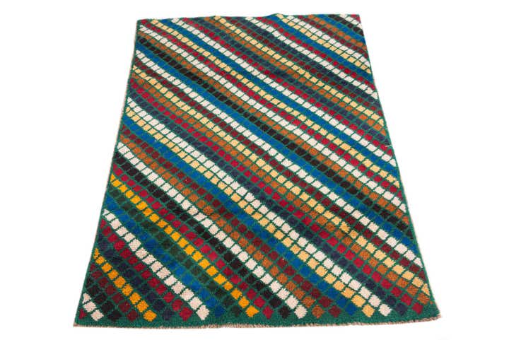 2' 10 x 4' 4 Hand Knotted Balouch Wool Rug