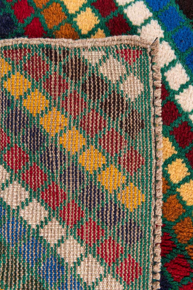 2' 10 x 4' 4 Hand Knotted Balouch Wool Rug