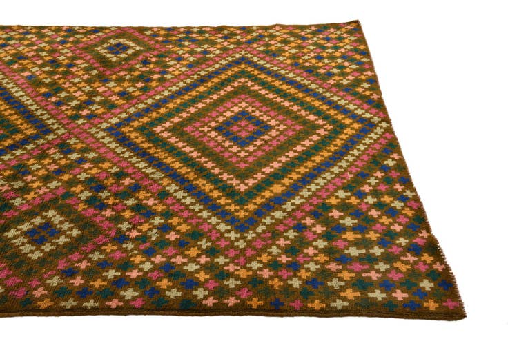 Detail image of 6' 1 x 8' 3 Hand Knotted Balouch Wool Rug