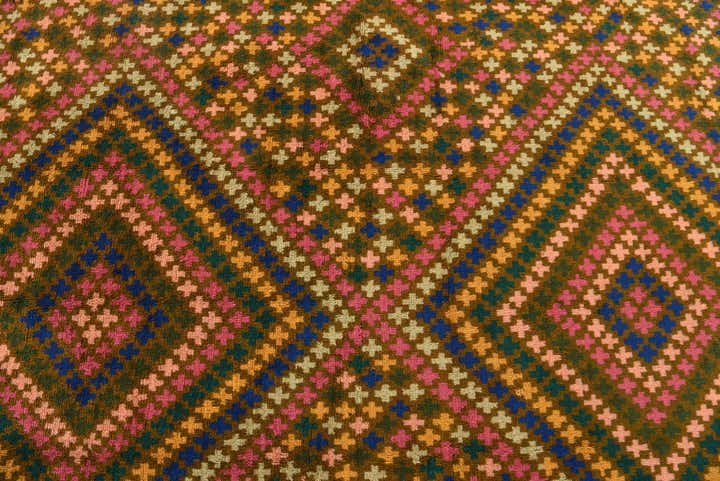 6' 1 x 8' 3 Hand Knotted Balouch Wool Rug