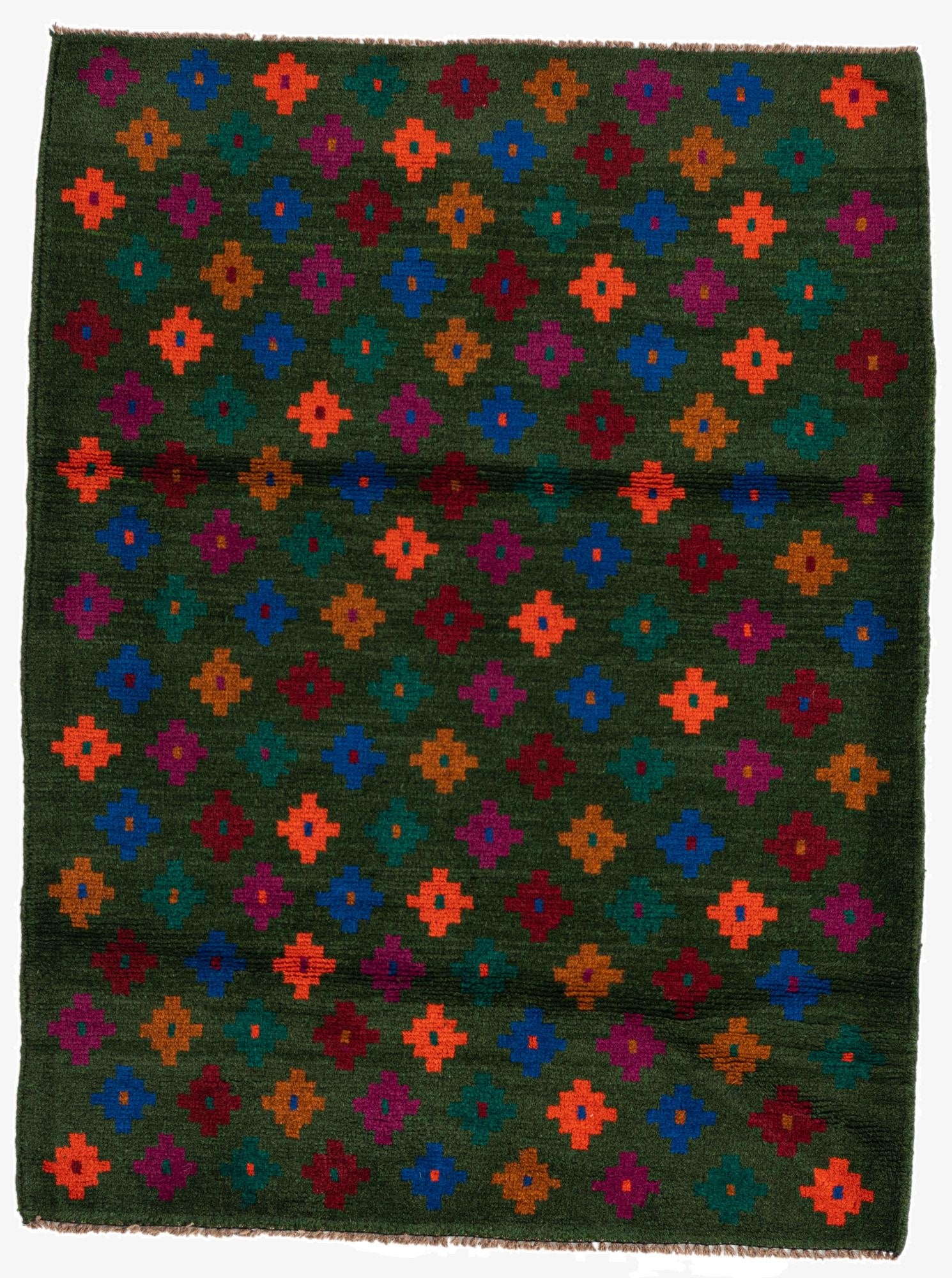 3' 1 x 4' 1  Hand Knotted Balouch Wool Rug