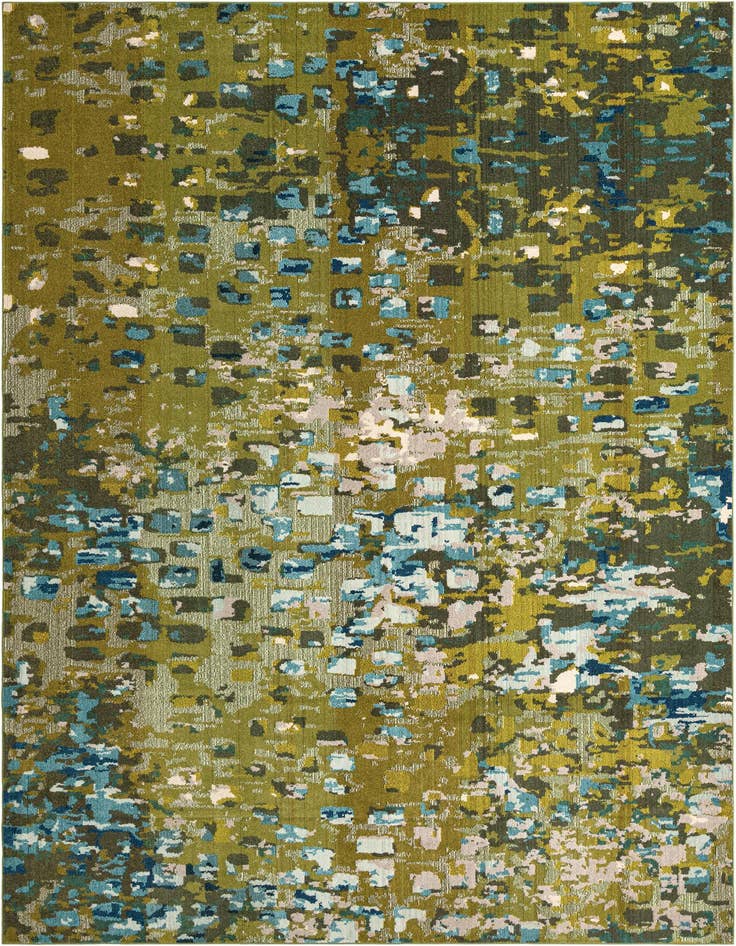 Detail image of 10' 6 x 16' 5 Washable Barcelona Rug