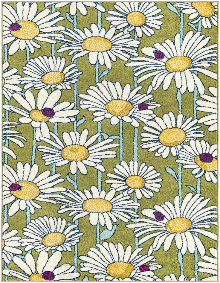 Detail image of 5' 3 x 8' Bloom Rug