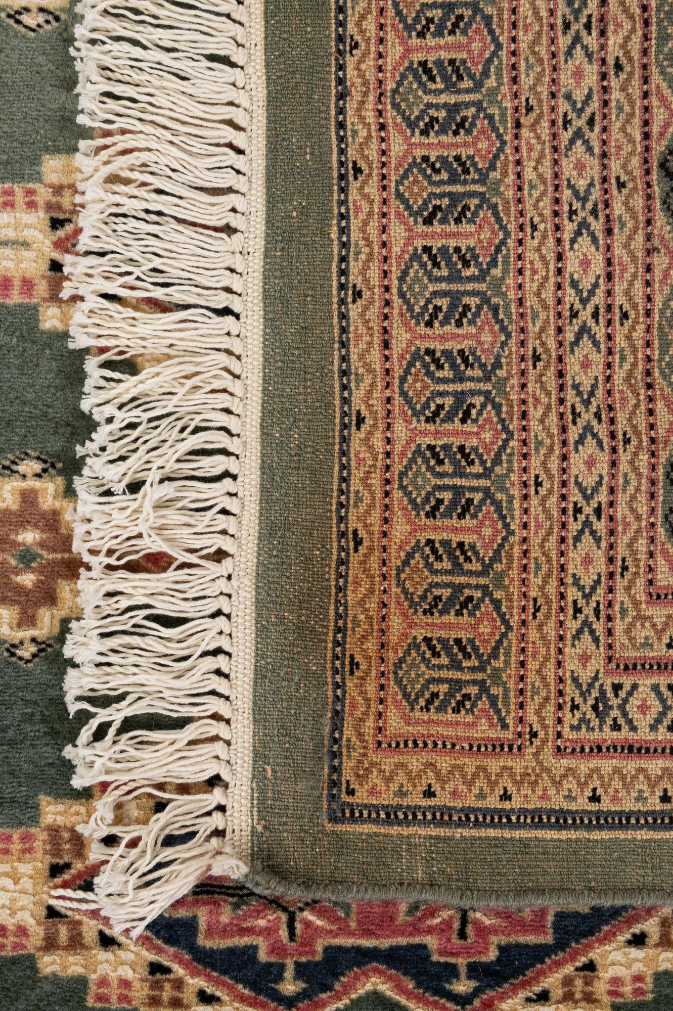 4' 2 x 5' 6 Hand Knotted Bokhara Oriental Rug