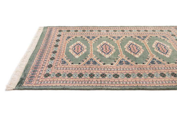 4' 2 x 5' 6 Hand Knotted Bokhara Oriental Rug