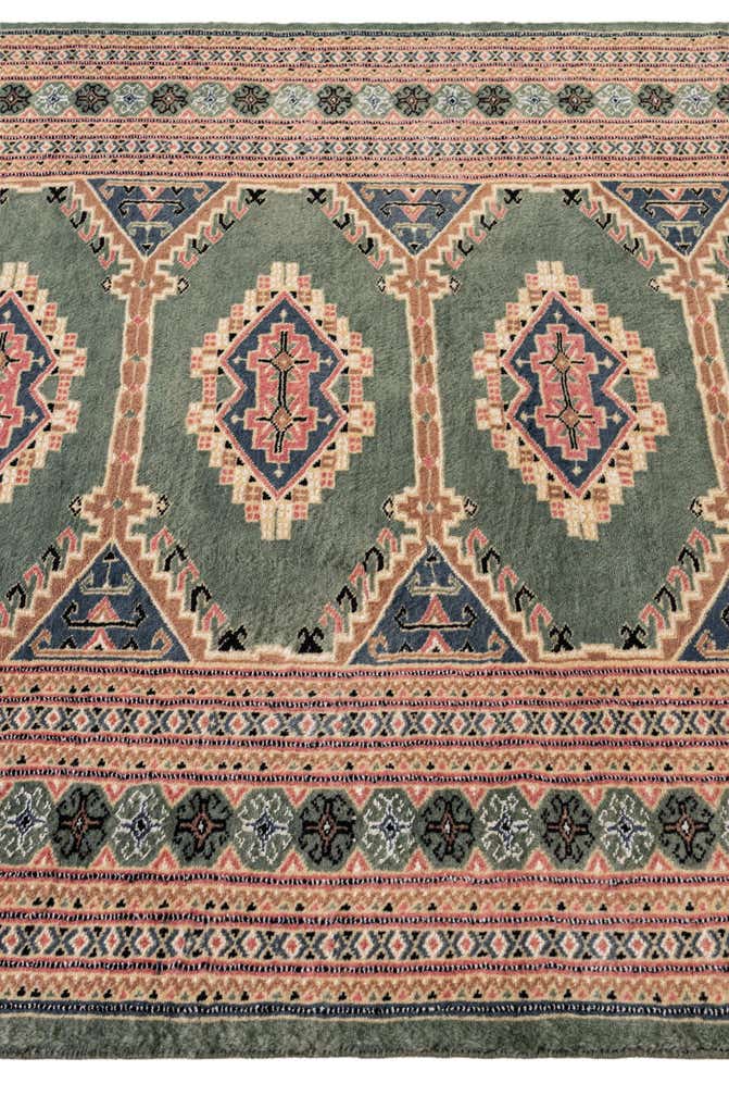 4' 2 x 5' 6 Hand Knotted Bokhara Oriental Rug