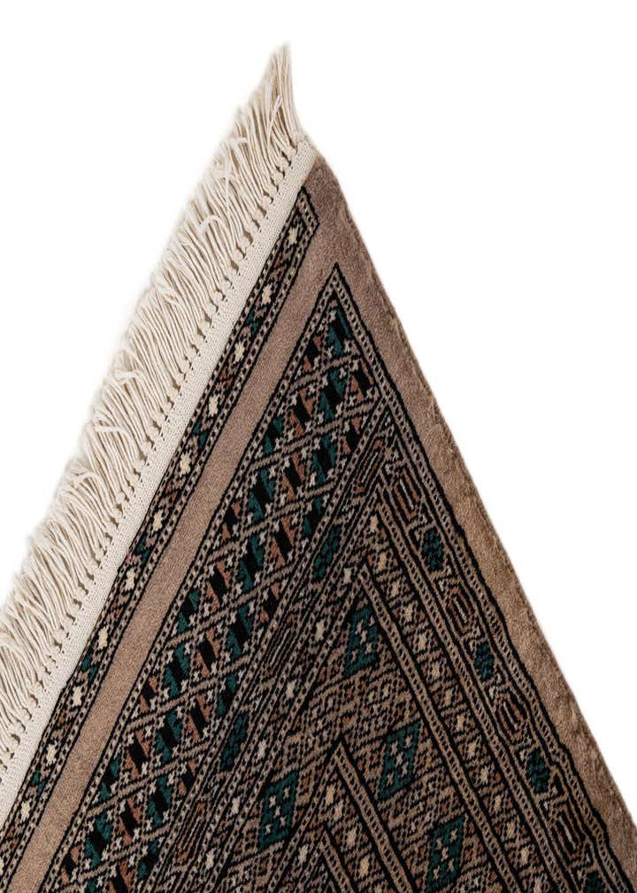 3' 2 x 5' 2 Hand Knotted Bokhara Oriental Wool Rug