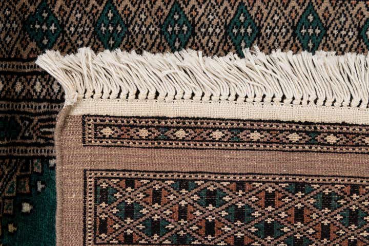 3' 2 x 5' 2 Hand Knotted Bokhara Oriental Wool Rug