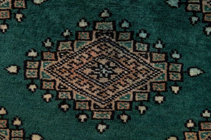 3' 2 x 5' 2 Hand Knotted Bokhara Oriental Wool Rug