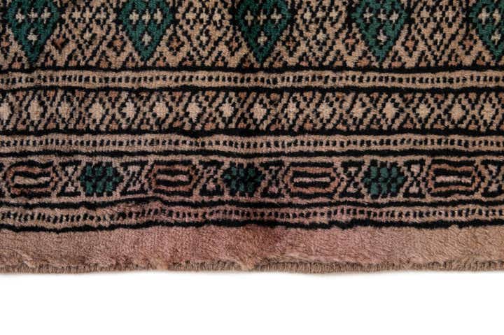 3' 2 x 5' 2 Hand Knotted Bokhara Oriental Wool Rug