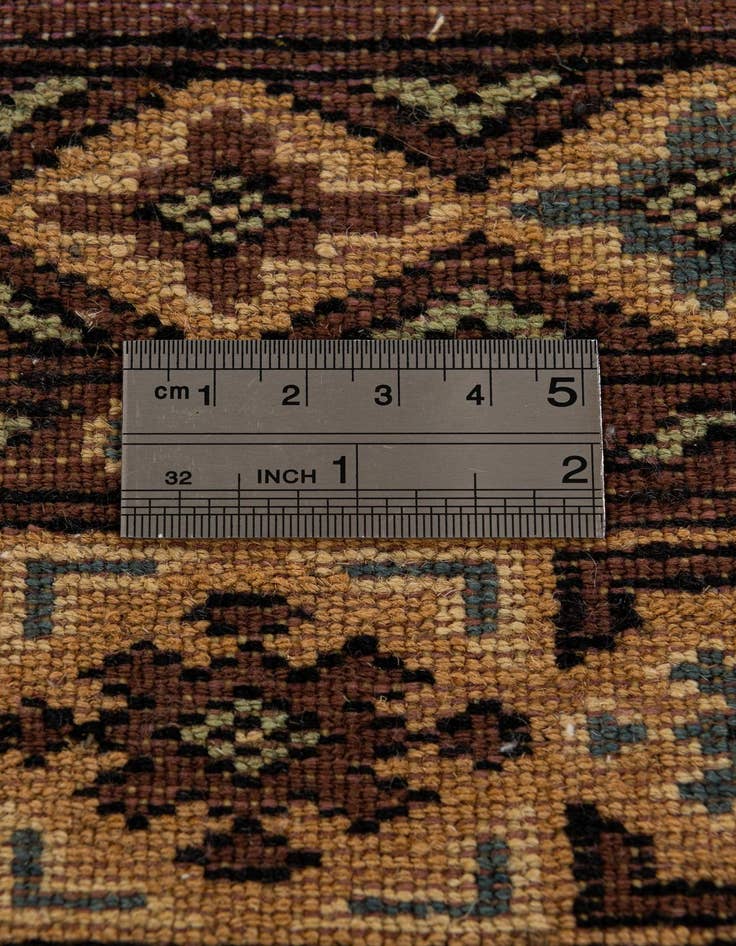 Detail image of 2' x 3'  Hand Knotted Bokhara Oriental Wool Rug