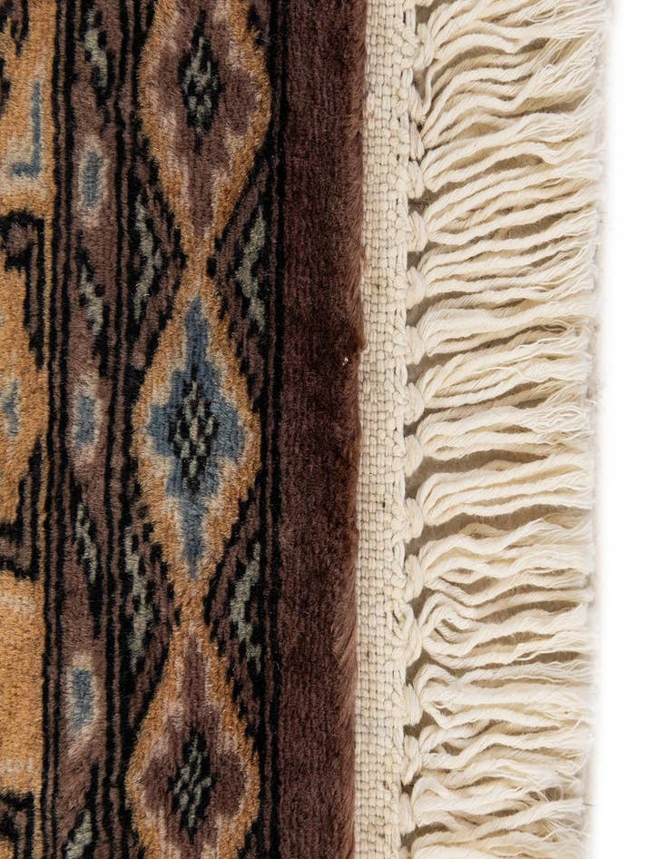 Detail image of 2' x 3'  Hand Knotted Bokhara Oriental Wool Rug