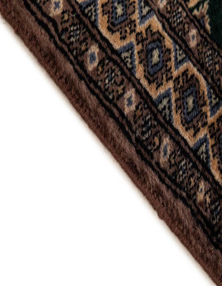 Detail image of 2' x 3' 2  Hand Knotted Bokhara Oriental Wool Rug