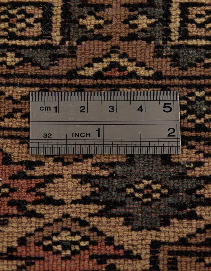 Detail image of 1' 11 x 3' 2  Hand Knotted Bokhara Oriental Wool Rug