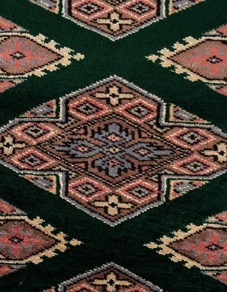 Detail image of 2' 1 x 3' 2  Hand Knotted Bokhara Oriental Wool Rug